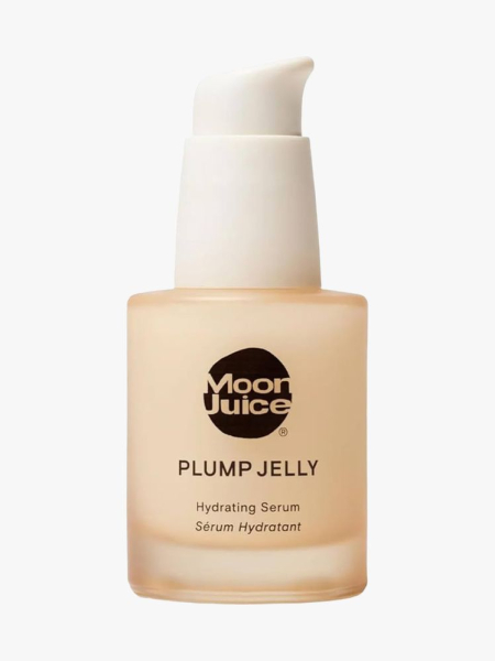 Moon Juice Plump Jelly in branded component on a light gray background